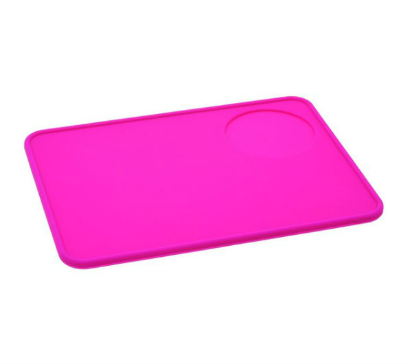 Tamping mat flat - pink